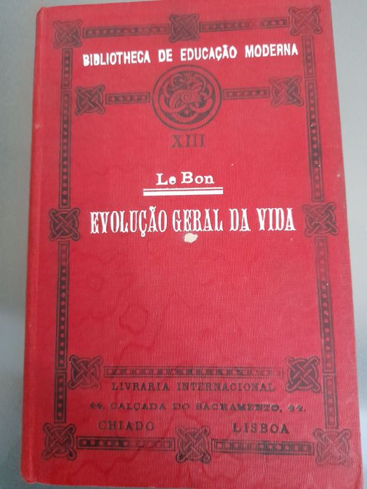 Le Bon -Evolução Geral da Vida