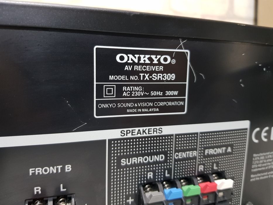 Пульт!5.1AV ресивер Onkyo TX-SR309,5х100Вт,HDMI,USB,3D,б/у з Німеччини
