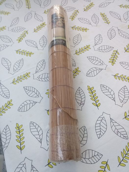Cortina nature pure materials, enrolável