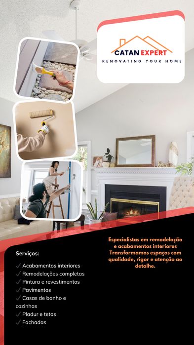 Remodelação e Renovação Completa de Apartamentos e Moradias