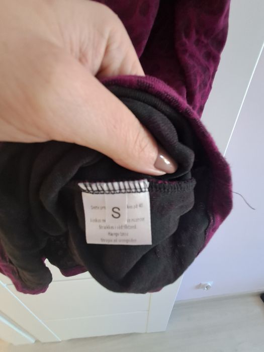 Tunika bordowa damska