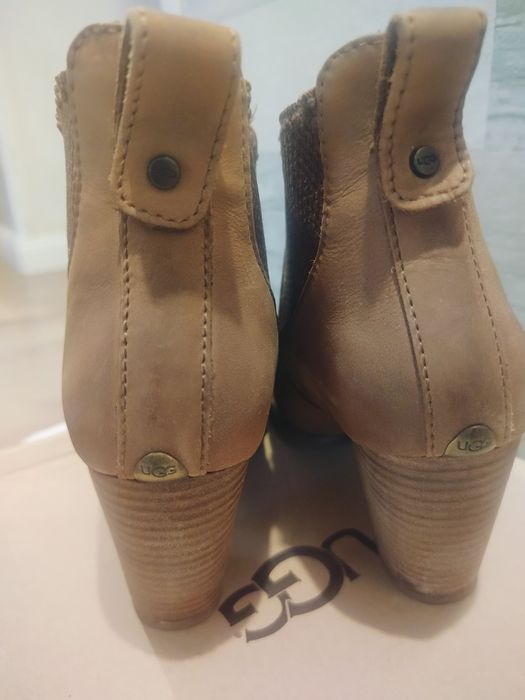 Botki Ugg na słupku, nowe bez metki, raz ubrane