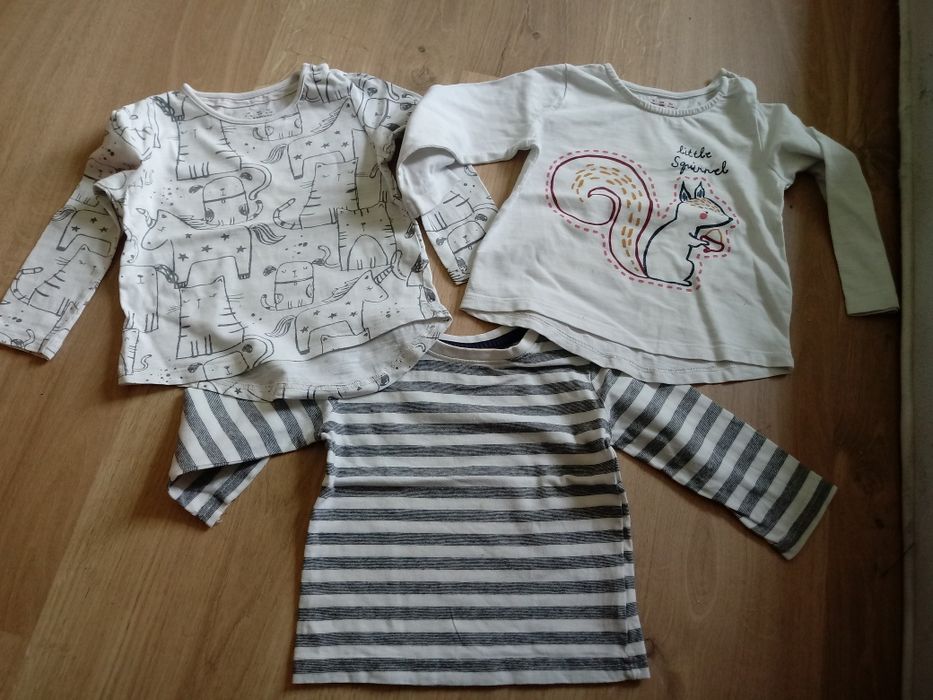 Bluzki z dlugim rękawem sweterek 80