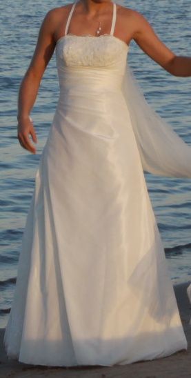 suknia ślubna 36 + gratis rękawiczki