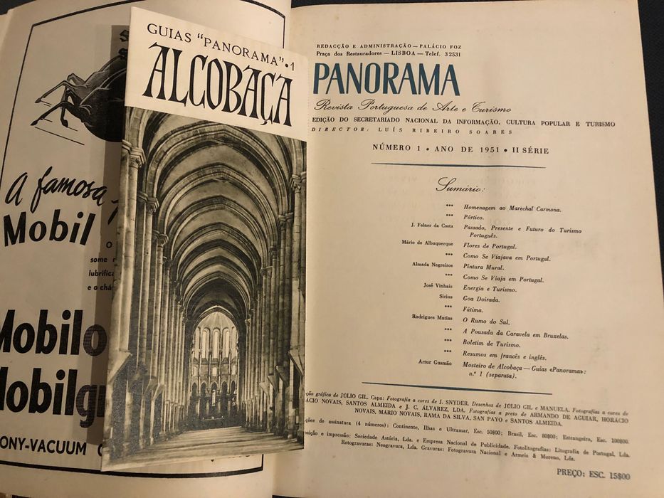Panorama. Viajar em Portugal. Alcobaça (1951) / Visite Lisboa