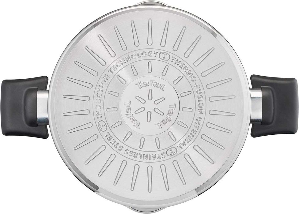 Каструля з кришкою Tefal Cook&Clip 20см 2,9л Кастрюля нержавейка Баняк