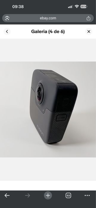 Camera GoPro Fusion 360 5.2K HD Waterproof