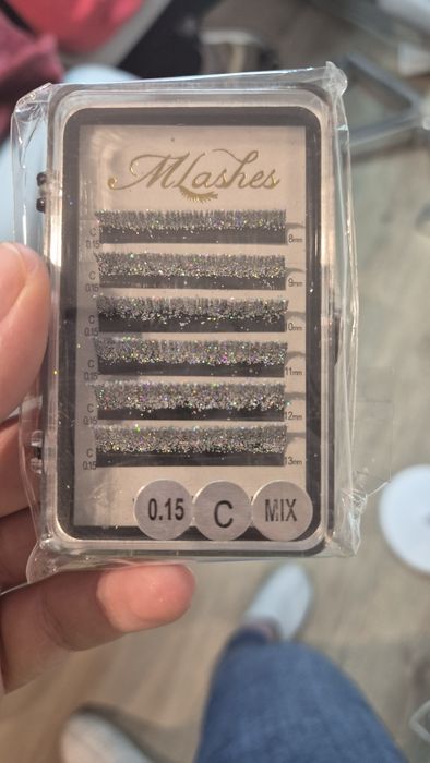 Rzęsy Brokatowe Mlashes