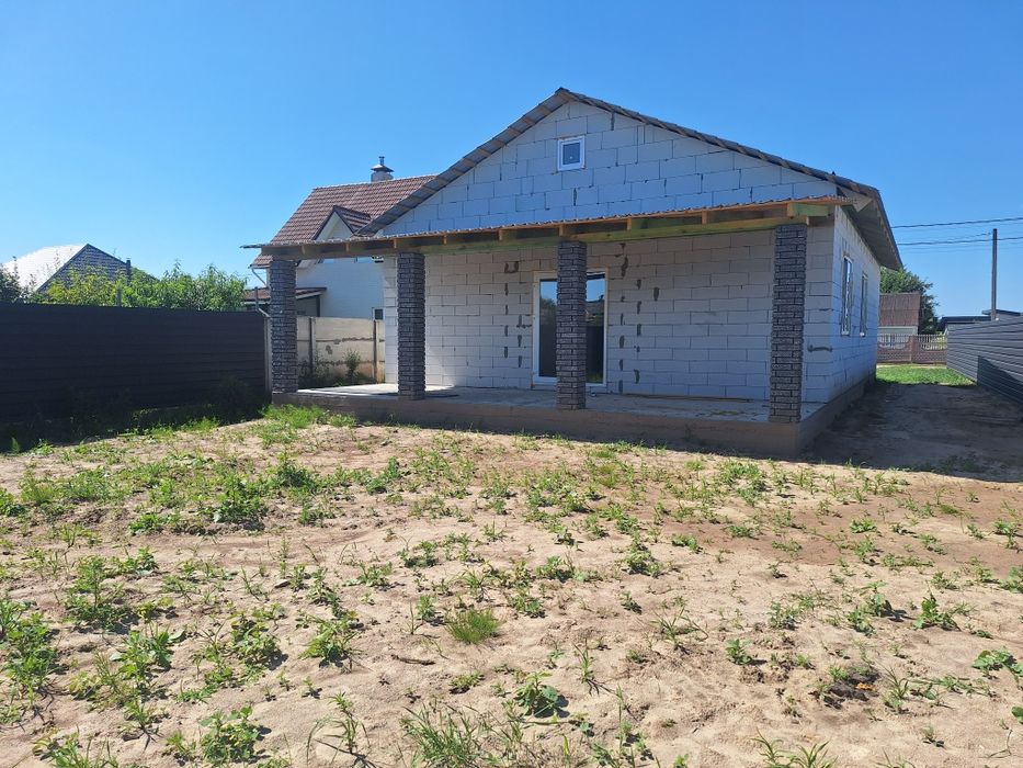 Будинок 95 м+тераса на 5 сотках ПРАВА сторона м.Бориспіль