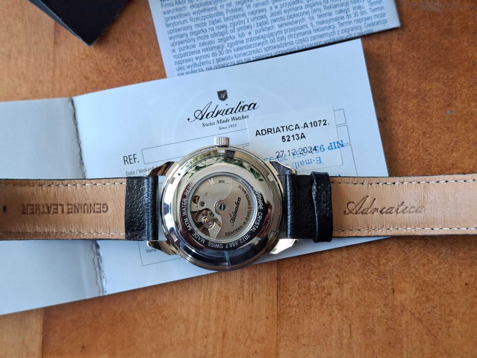 Zegarek męski Adriatica Automatic Classic Sapphire