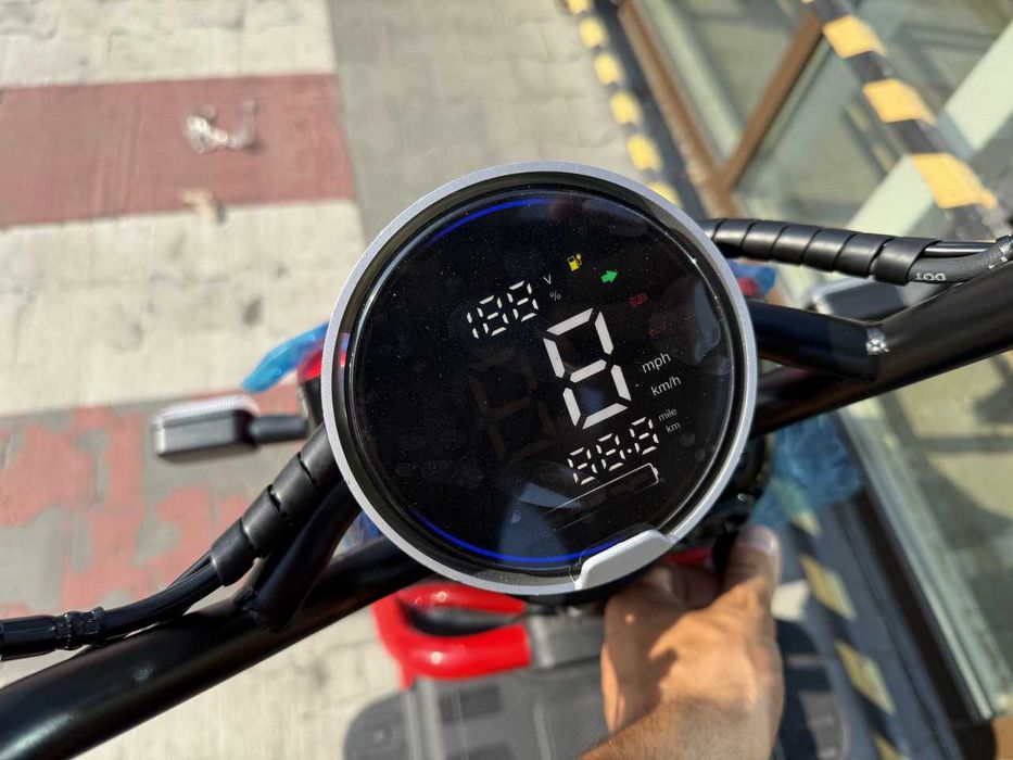 Електроскутер Crosser CR4 1200W 76.8V 30AH LifePO4 Червоний фосфат акб