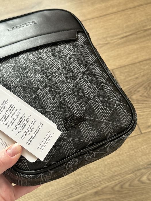 Сумка Lacoste Monogram | Crossbody Bag | мессенджер | лакоста лакосте