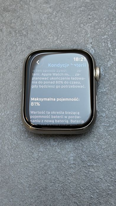 Apple watch series 8 45mm hermes stal nierdzewna