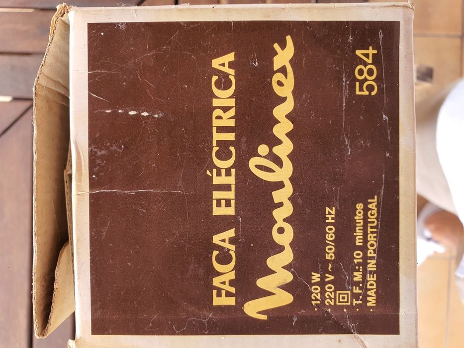 Faca Eléctrica Moulinex