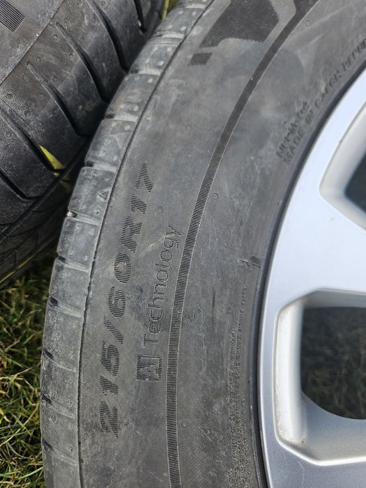 Opony 17 z felgami Renault