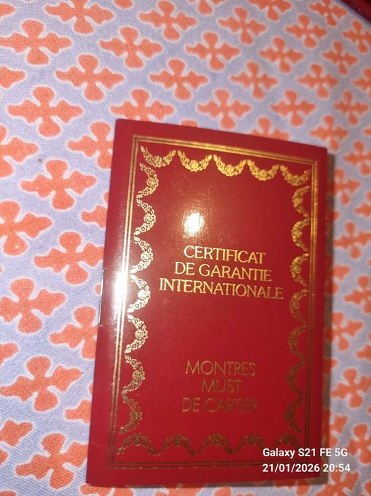 Relogio cartier must 21 mulher