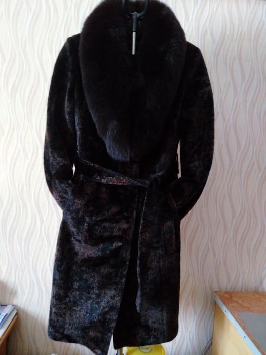 Шуба-пальто зимове утеплене 46-48
