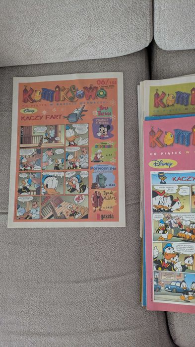 Komiksowo 2000-2003 67 sztuk Disney Kaczor Donald
