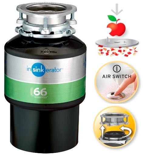 InSinkErator Model 66| Подрібнювач харчових відходів|Новий|В наявності