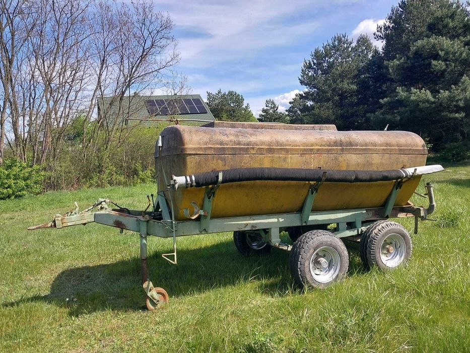 Beczka asenizacyjna 6000L OCYNK beczkowóz wóz Marchner pompa7000 resor