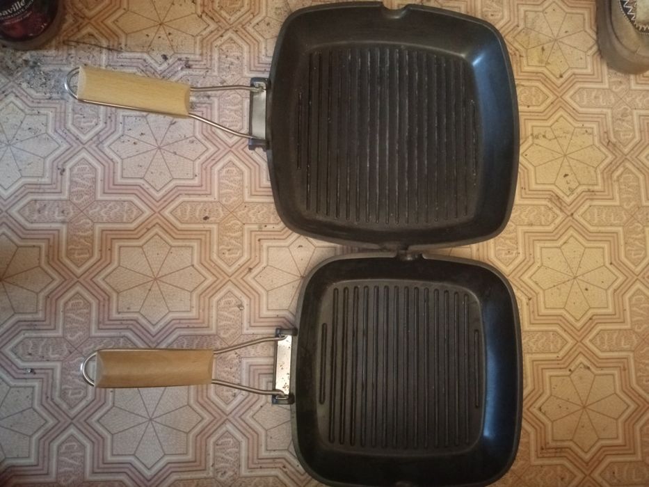 Сковорода гриль 2 шт в комплекте