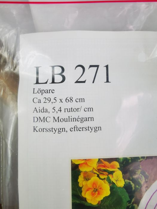 Zestaw nr. 2 do haftu krzyżykowego