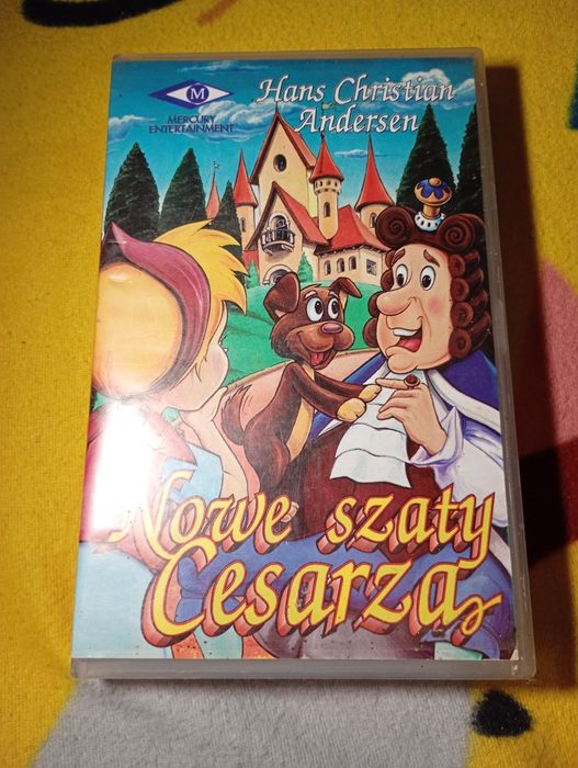 Nowe szaty cesarza kaseta VHS bajka