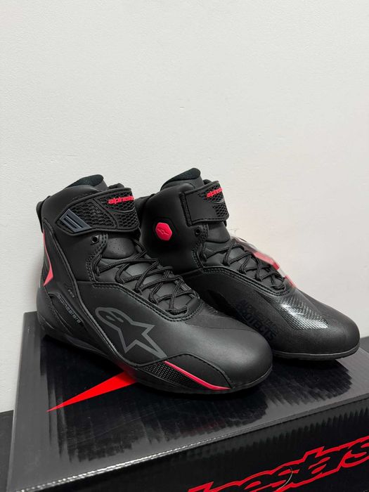 NOWE Buty motocyklowe Alpinestars Stella Faster Diva Pink rozmiar 37,5