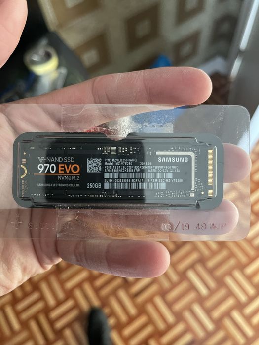 Samsung 970 evo NVME