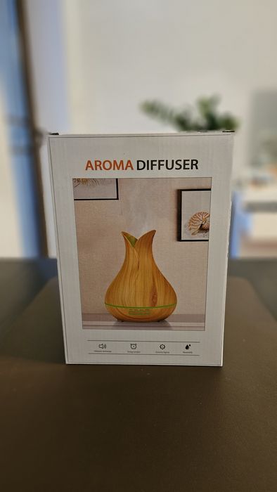 Nawilżacz powietrza, 400ml, aromaterapia, 7 kolorów LED