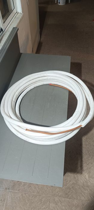 Tubo de cobre refrigeração revestido 3/8" 9,53mmx0.7 mm