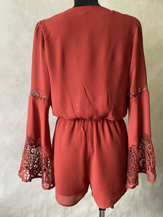 Piękny koronkowy kombinezon krótki H&M 34