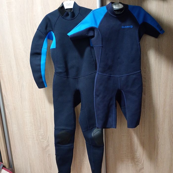 Гідрокостюм Olaian Decathlon дитячий 100  неопрен 2-2мм  та 1,5мм на 1
