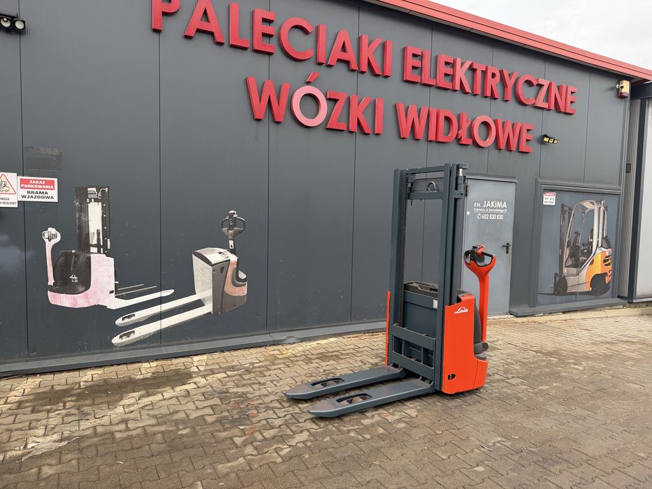 Paleciak elektryczny Linde L 12 Jak Nowy 290 cm 1200 kg 2017 r wózek