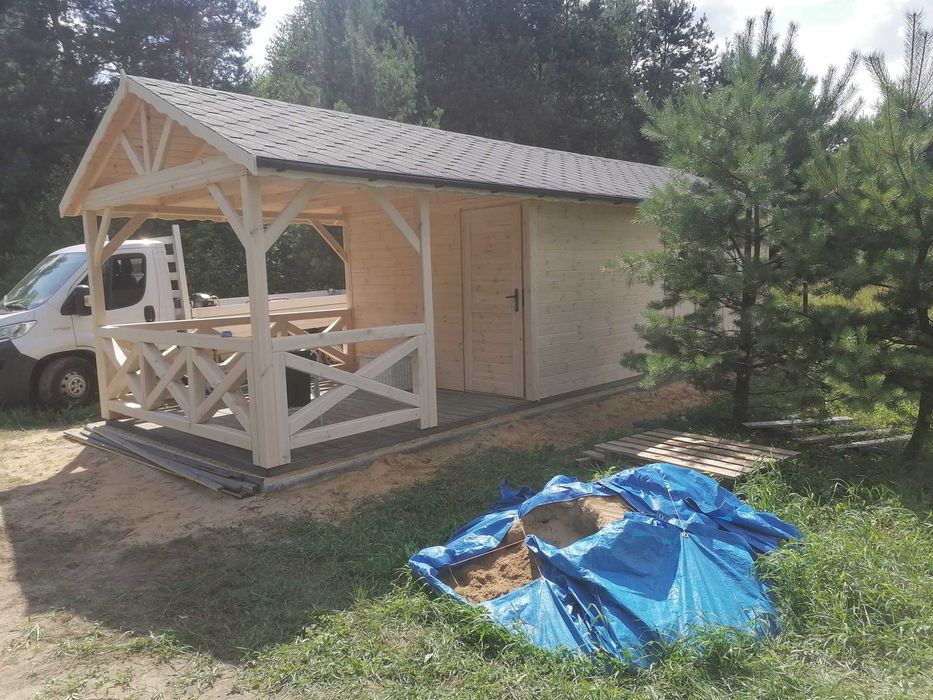 Domek ogrodowy nr 2  3x6m Altany Domki narzędziowe *RATY*