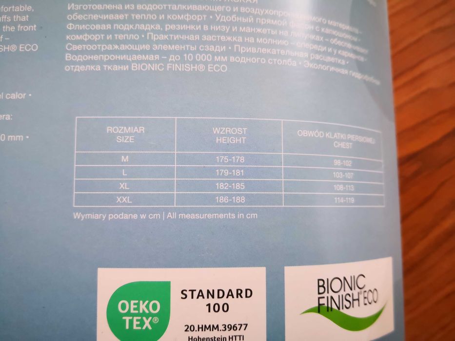 Nowa softshell męska roz XXL