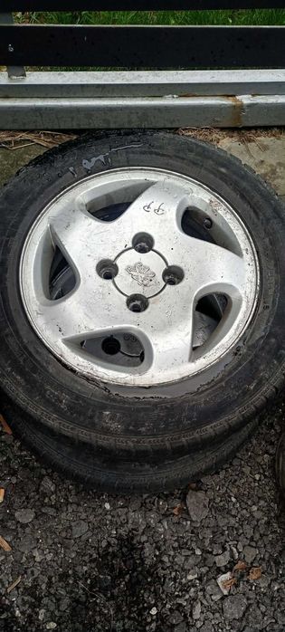 felgi aluminiowe 4x108 14'' cali opony 175/70r14 śruby