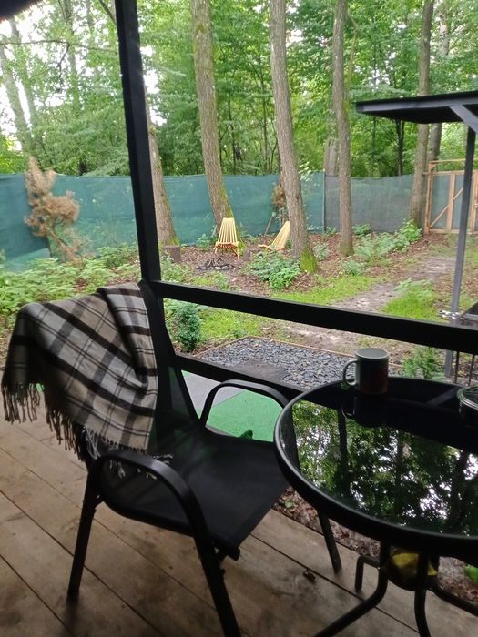 Відпочинок на природі у сучасному міні-будиночку.  Для двох