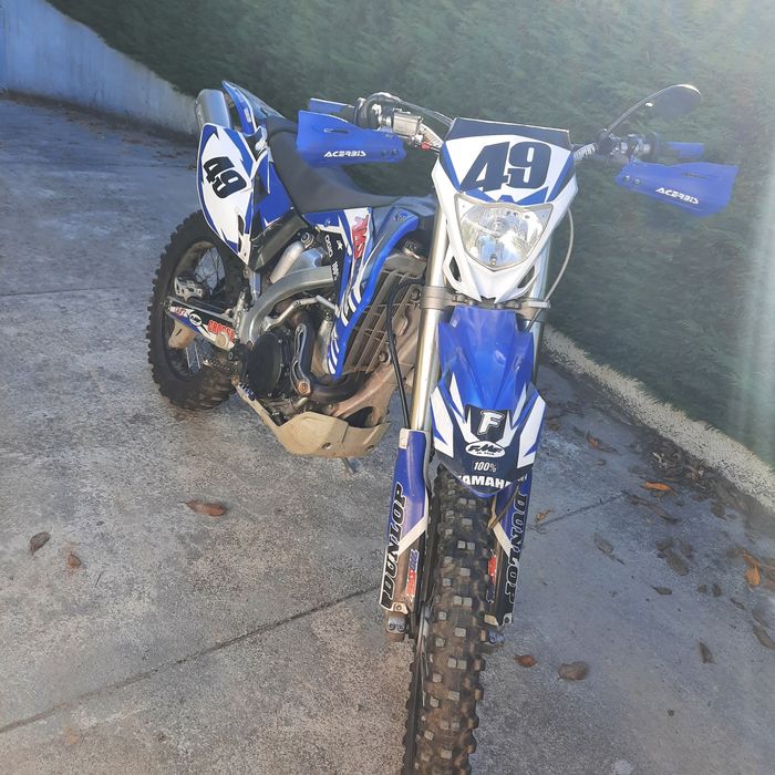 LER DESCRIÇÃO Com vídeo Wr 450 f 2009 Start+Kick MATRICULADA