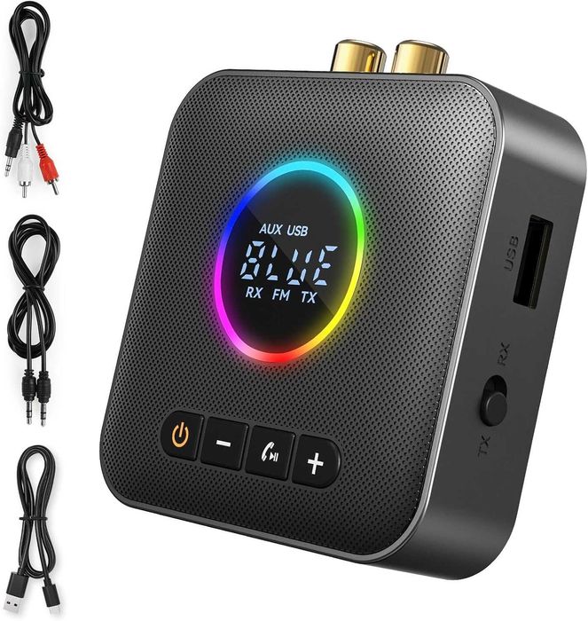 Odbiornik Bluetooth 5.4 AXFEE HiFi, adapter BT do przesyłania muzyki