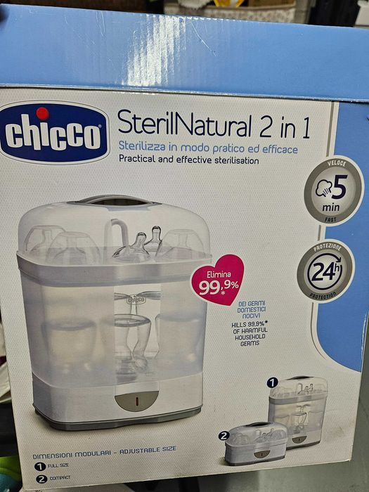Esterilizador biberons -  Chicco SterilNatural 2in1