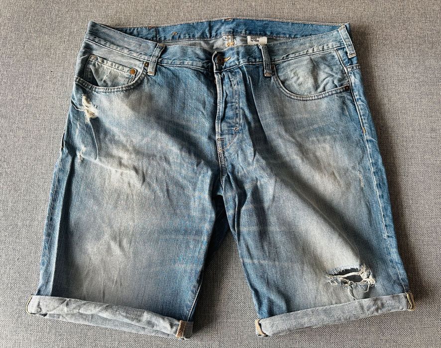 H&M dżinsowe szorty męskie rozm.38