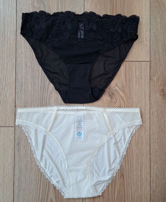 2 szt majtki damskie koronkowe
