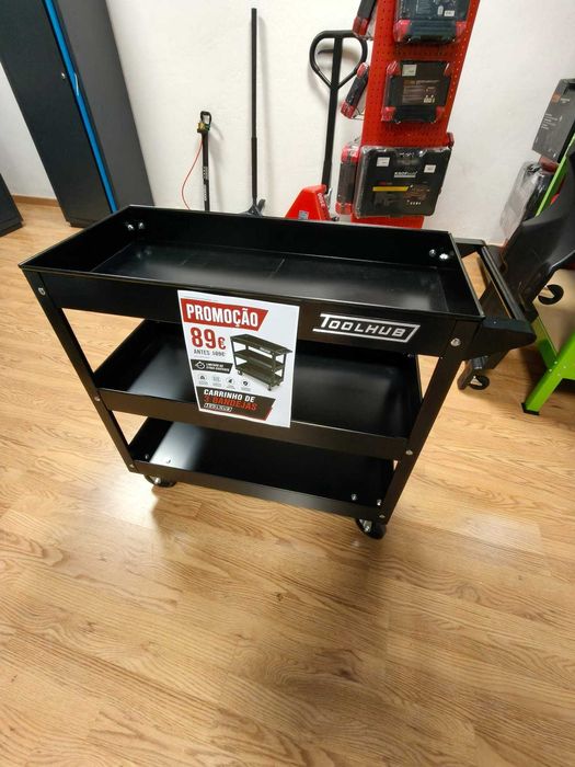 Carrinho de 3 Bandejas TOOLHUB LL29