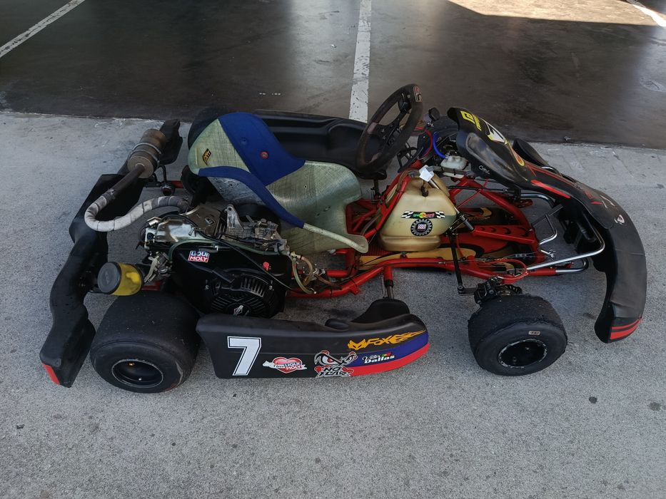 Karting Danilo Rossi com disco travagem frente  420cc 4tempos impecável