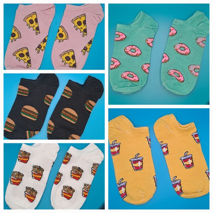 Шкарпетки жіночі різнокольорові