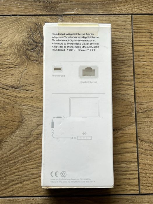Adaptador thunderbolt para gigabit ethernet Apple