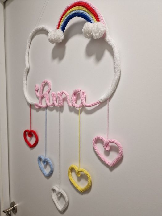 Decoração bebé / tricotim / decoração interior