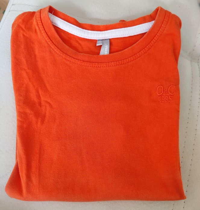 T-shirt, manga curta, laranja, Orchestra, 5 anos