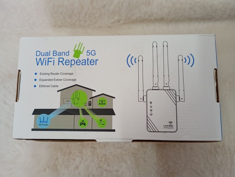 Wzmacniacz sygnału WiFi 2.4ghz / 5gh